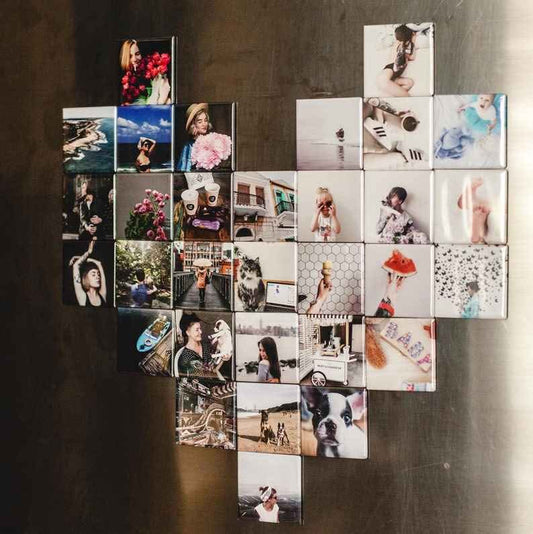 Custom Photo Magnets  - Set of 9